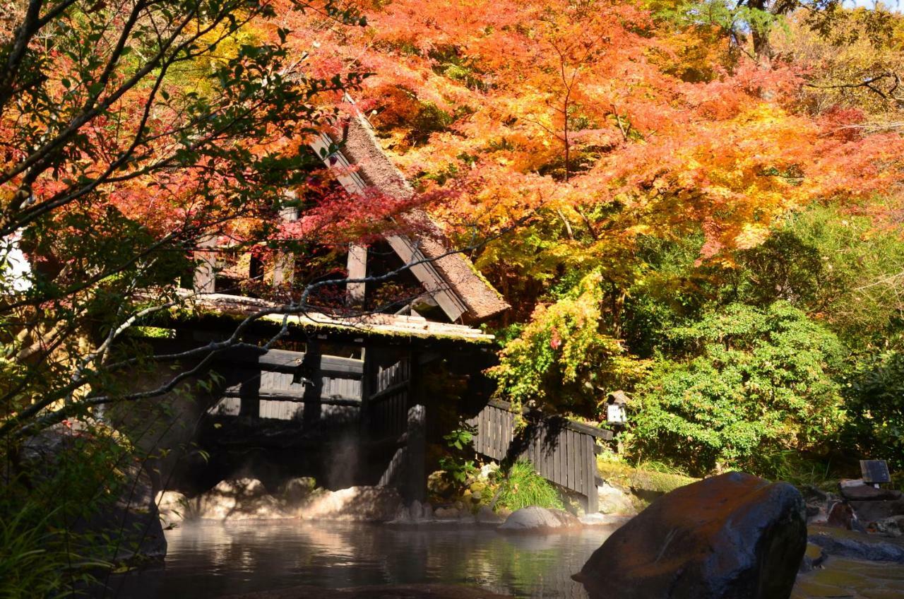Kurokawa Onsen Oku No Yu Hotel Minamioguni Kültér fotó